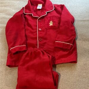 Gymboree  Red XS pajamas
